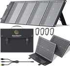 Soltricity 120W Portable Solar Panel – Best Folding Solar Panel for Camping, RV & Backup Power